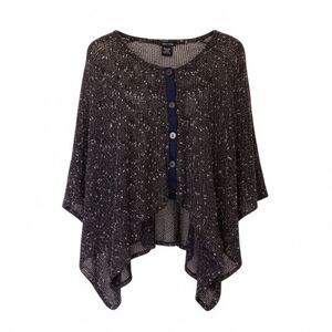 Katie Todd Large Lightweight Knit Poncho